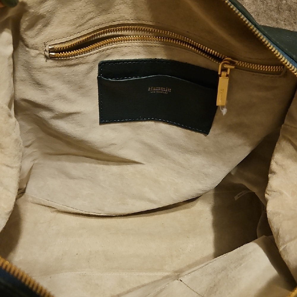 Hammitt Daniel Medium in Dark Green Leather - Picture 6 of 9